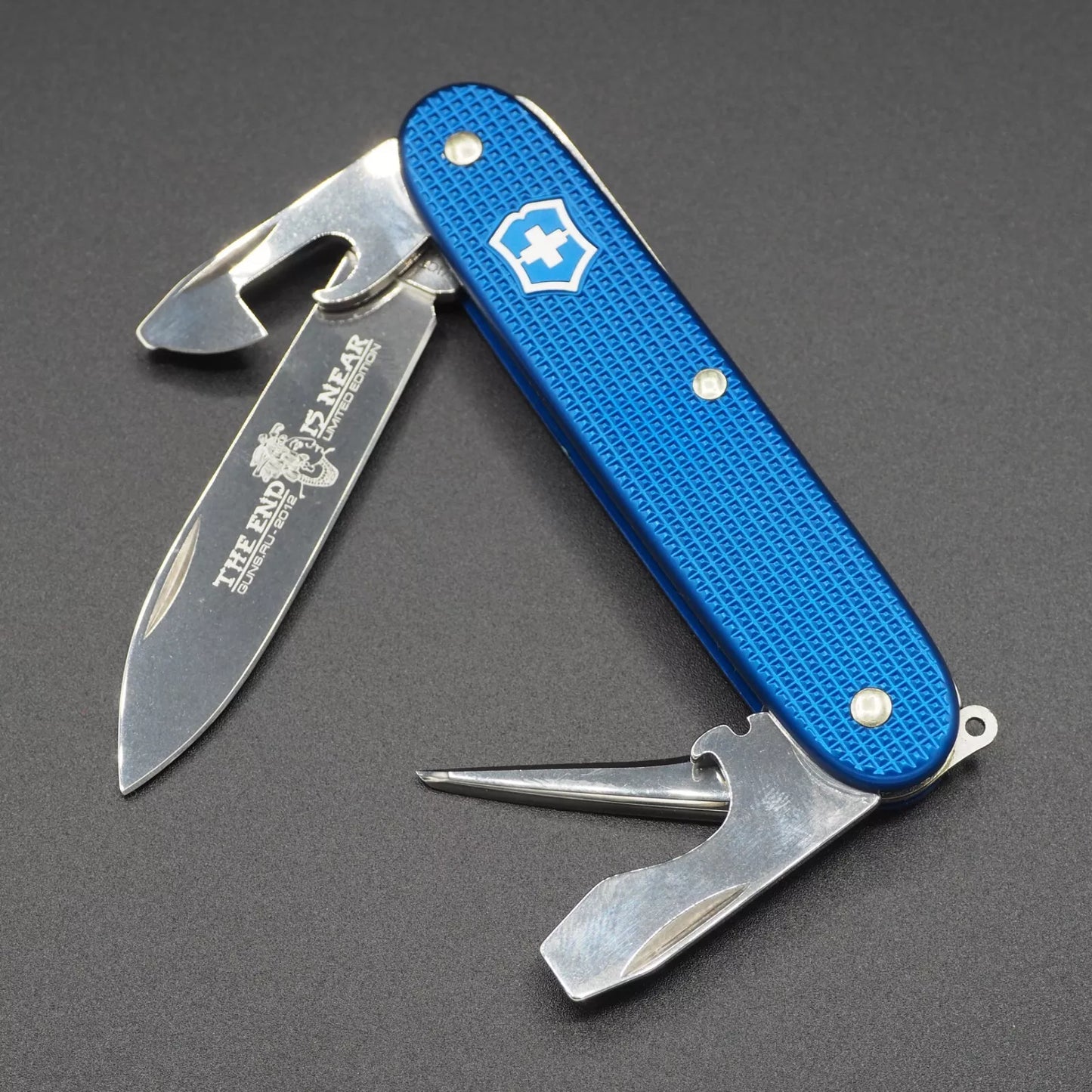 Victorinox Pioneer Alox Blue Maya Style Limited Special Edition NEU ohne Box