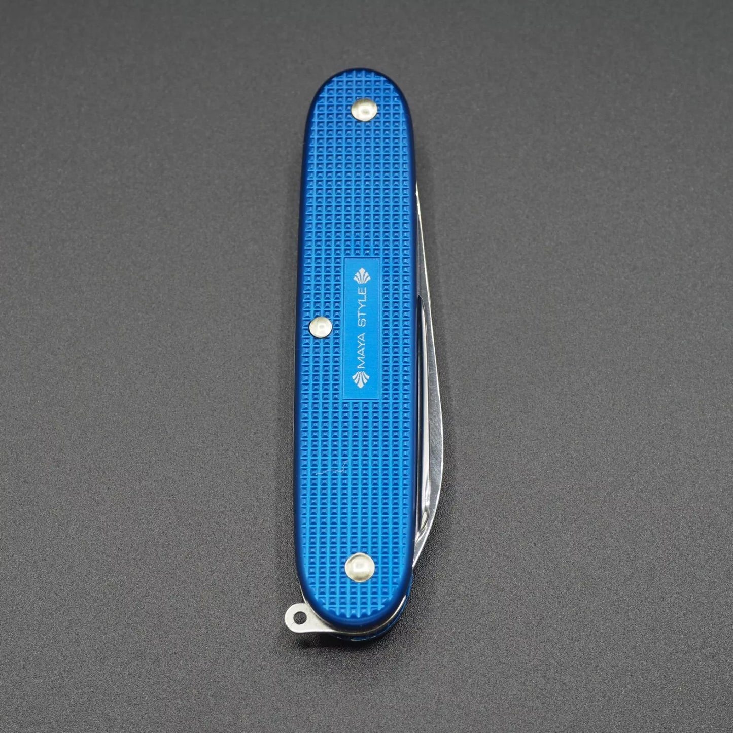 Victorinox Pioneer Alox Blue Maya Style Limited Special Edition NEW w/o box