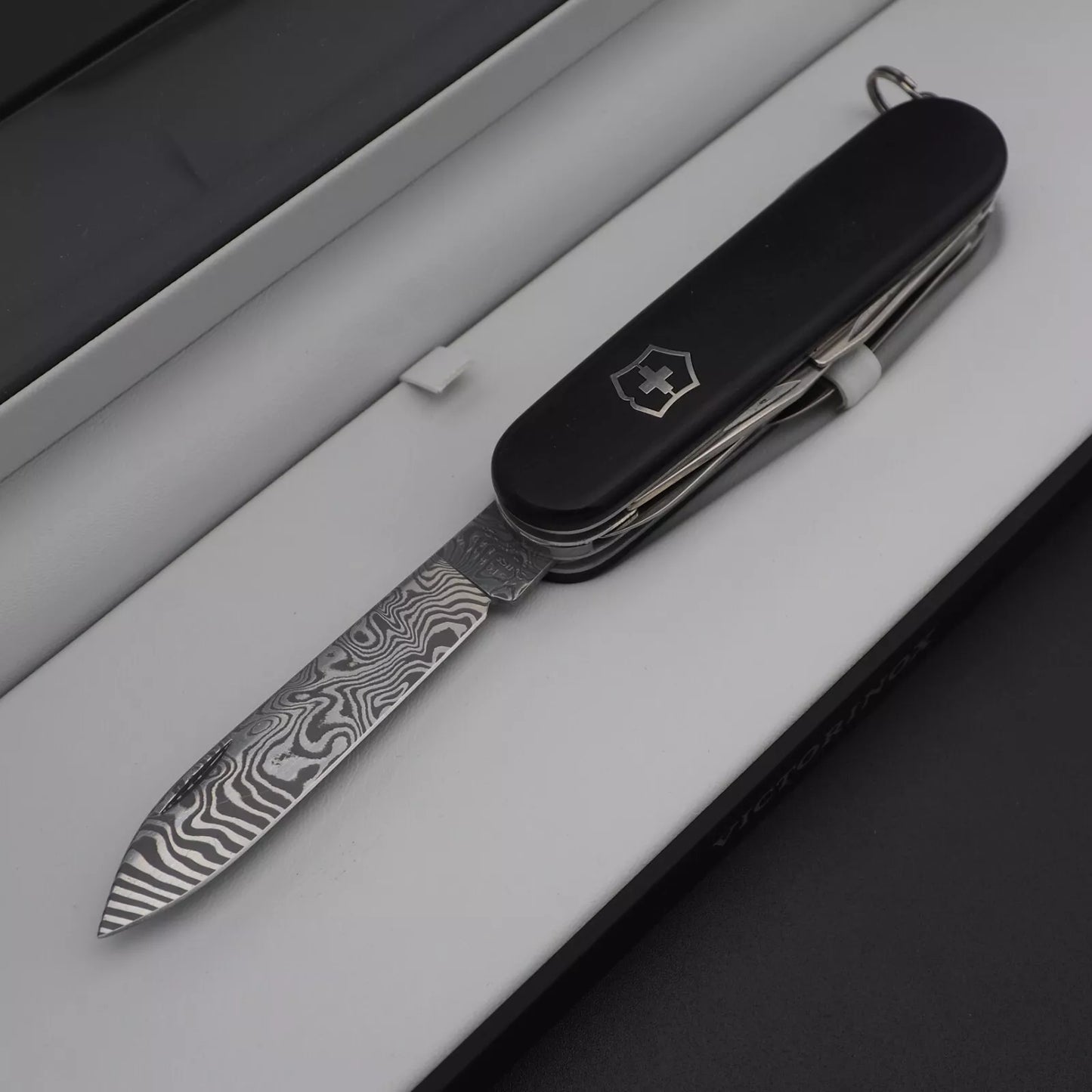 Victorinox Climber Damascus Alox 2011 Damast Schweizer Taschenmesser, sehr selten und besonders