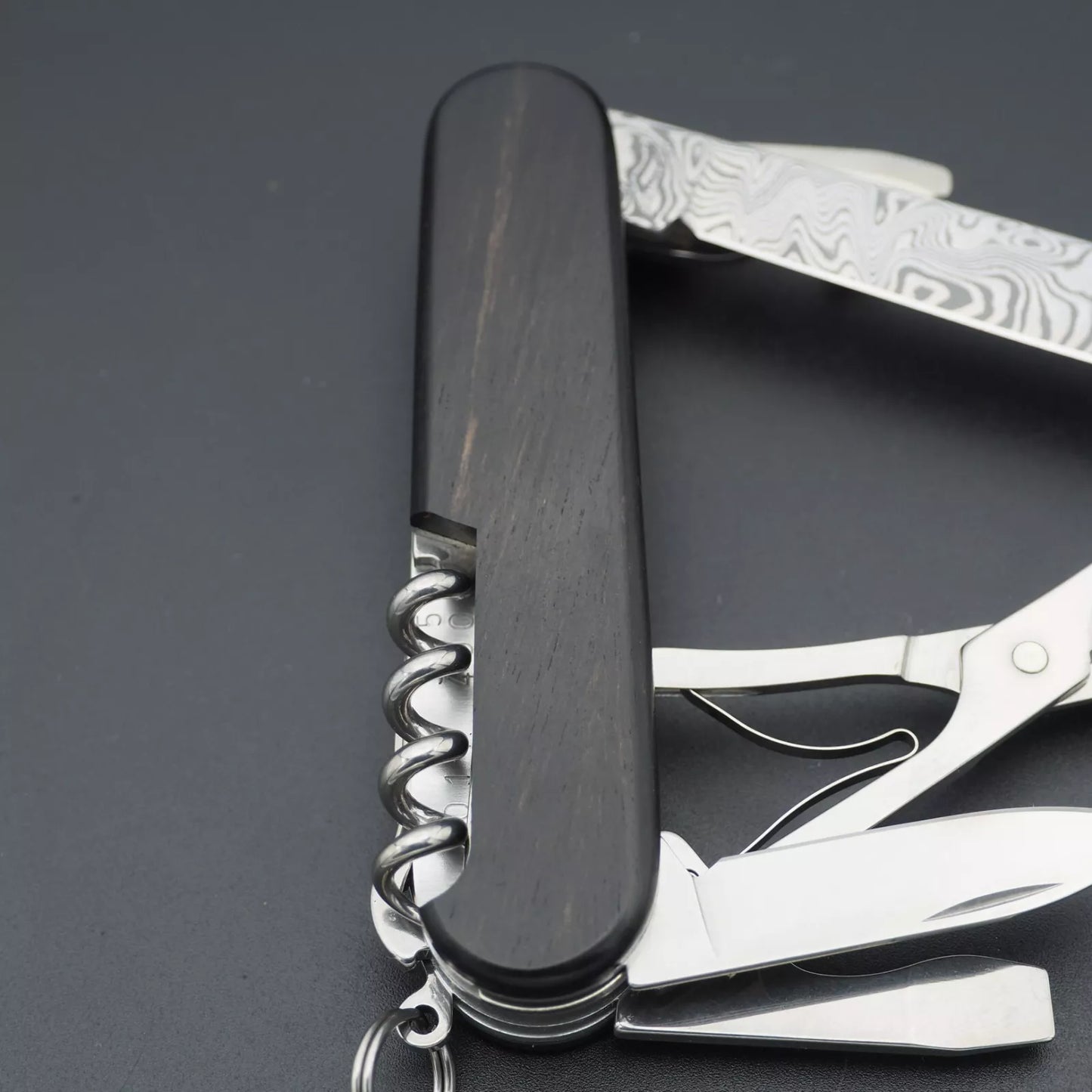 Victorinox Climber Damascus Alox 2011 Damast Schweizer Taschenmesser, sehr selten und besonders