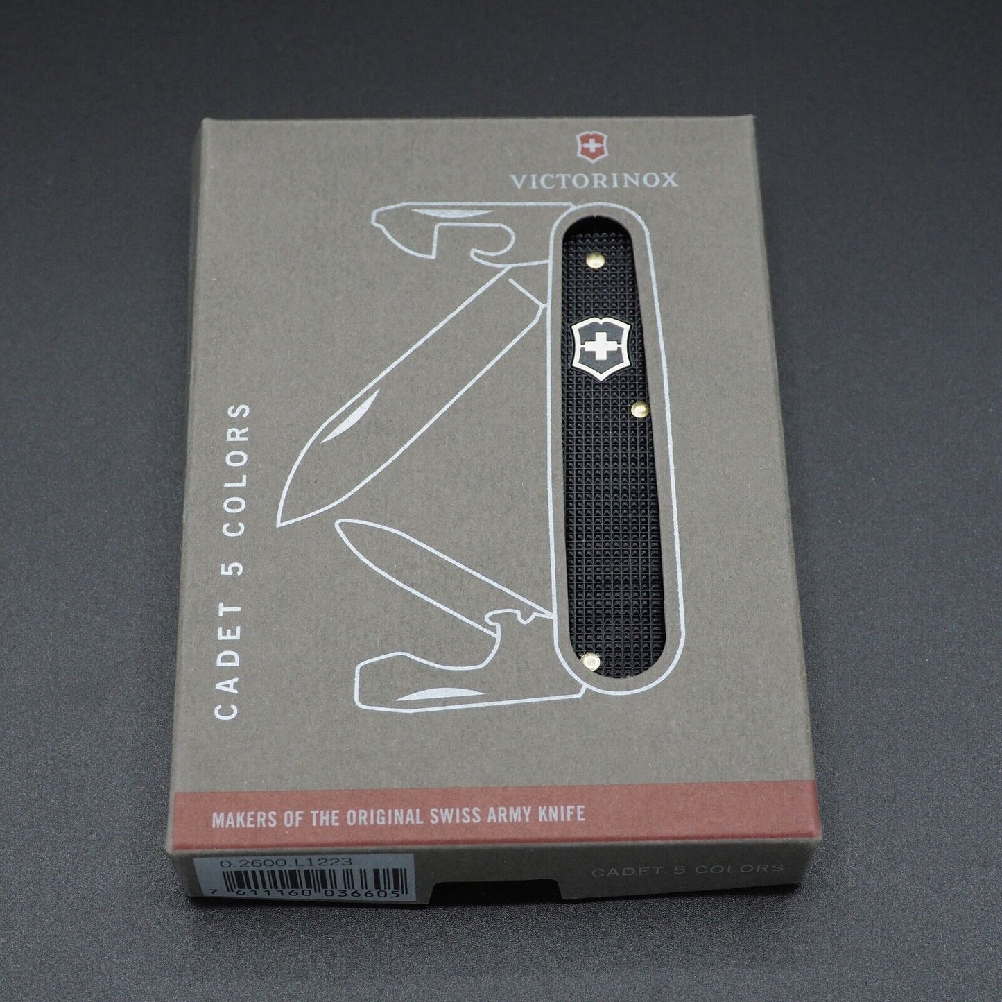 Victorinox Cadet Color Alox Black Special Edition 2012 Discontinued