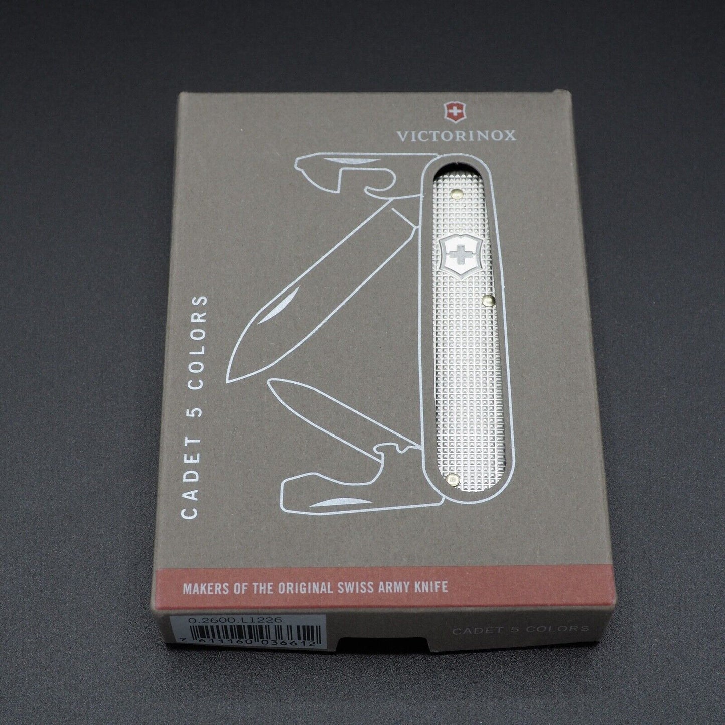 Victorinox Cadet Color Alox Silver Special Edition 2012 Discontinued