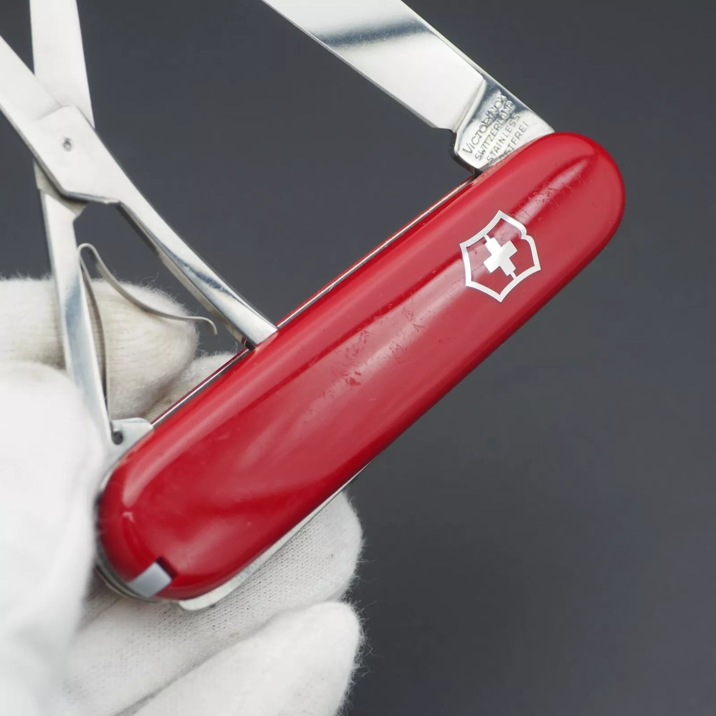 Victorinox Golfer 84 mm seltenes Schweizer Taschenmesser, leicht gebraucht, ohne Box. EINGESTELLT