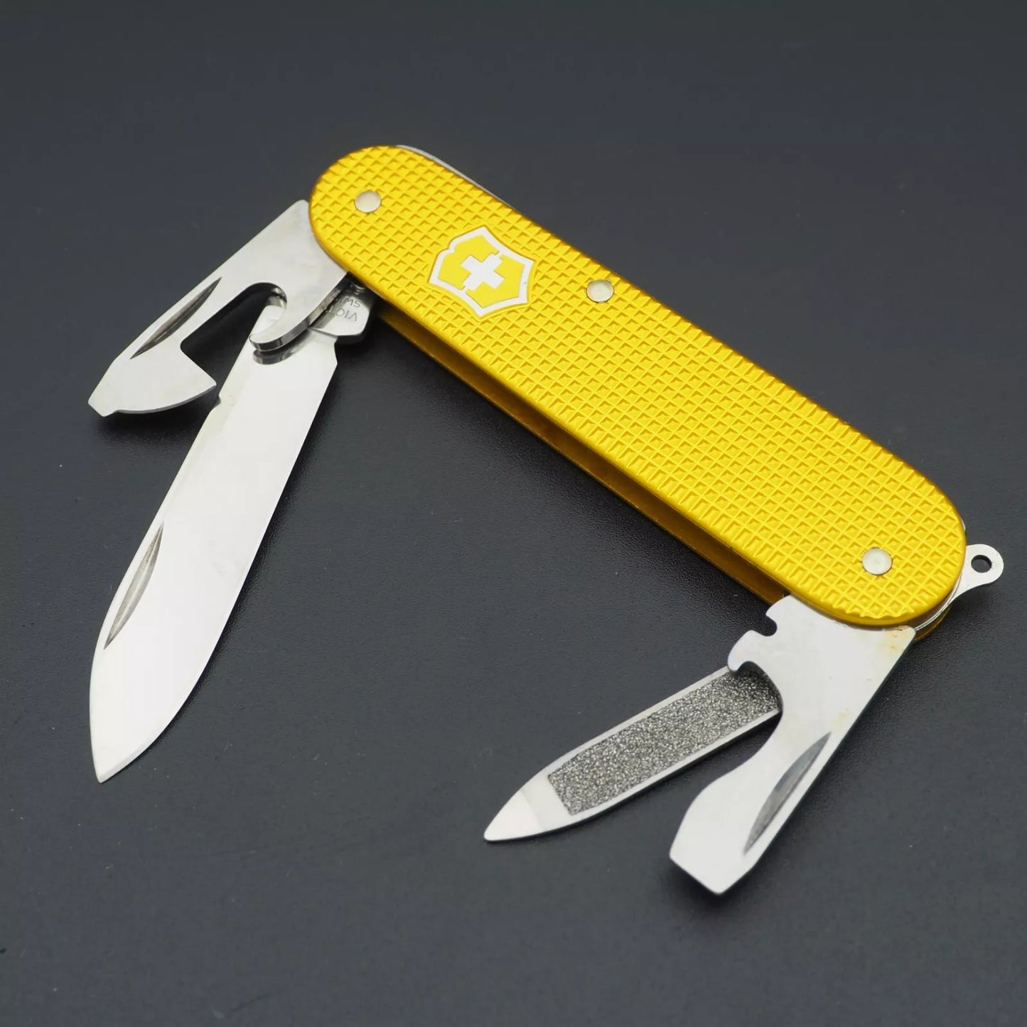 Victorinox Cadet Alox Gold RARE Swiss Army Knife Special Edition NIB NEW