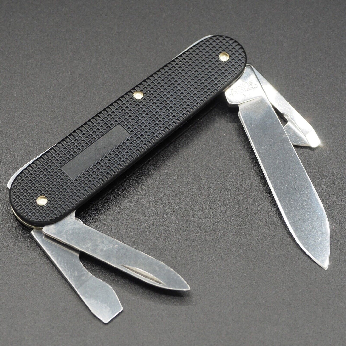 Victorinox Cadet Color Alox Black Special Edition 2012 Discontinued