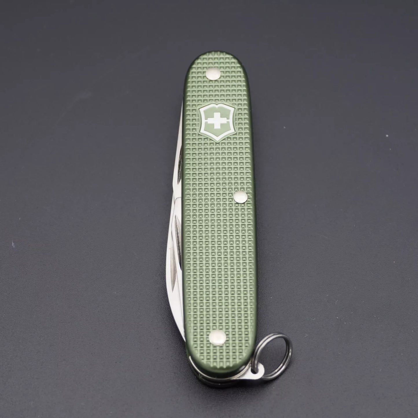 Victorinox Pioneer Alox Limited Edition 2017 Olive Green Swiss Army Knife NIB