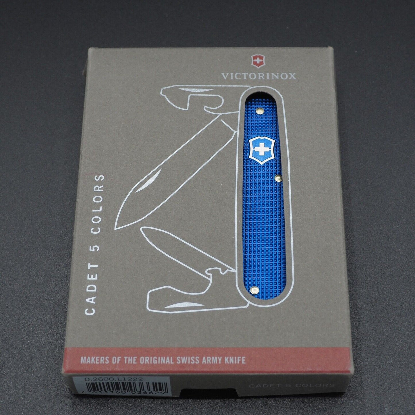 Victorinox Cadet Color Alox Blue Special Edition 2012 Discontinued