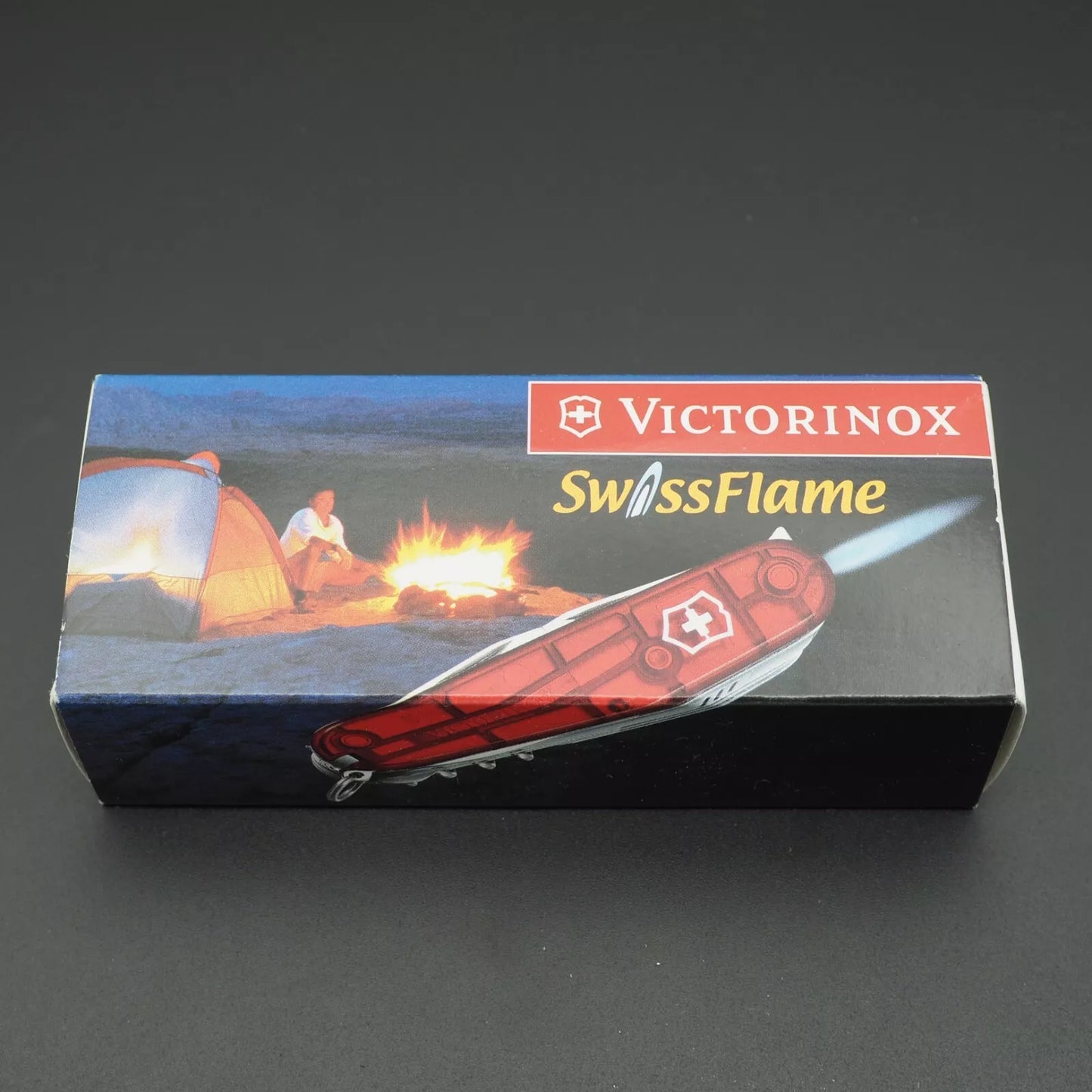 Victorinox SwissFlame EINGESTELLTES Schweizer Taschenmesser, sehr selten, neu + Box