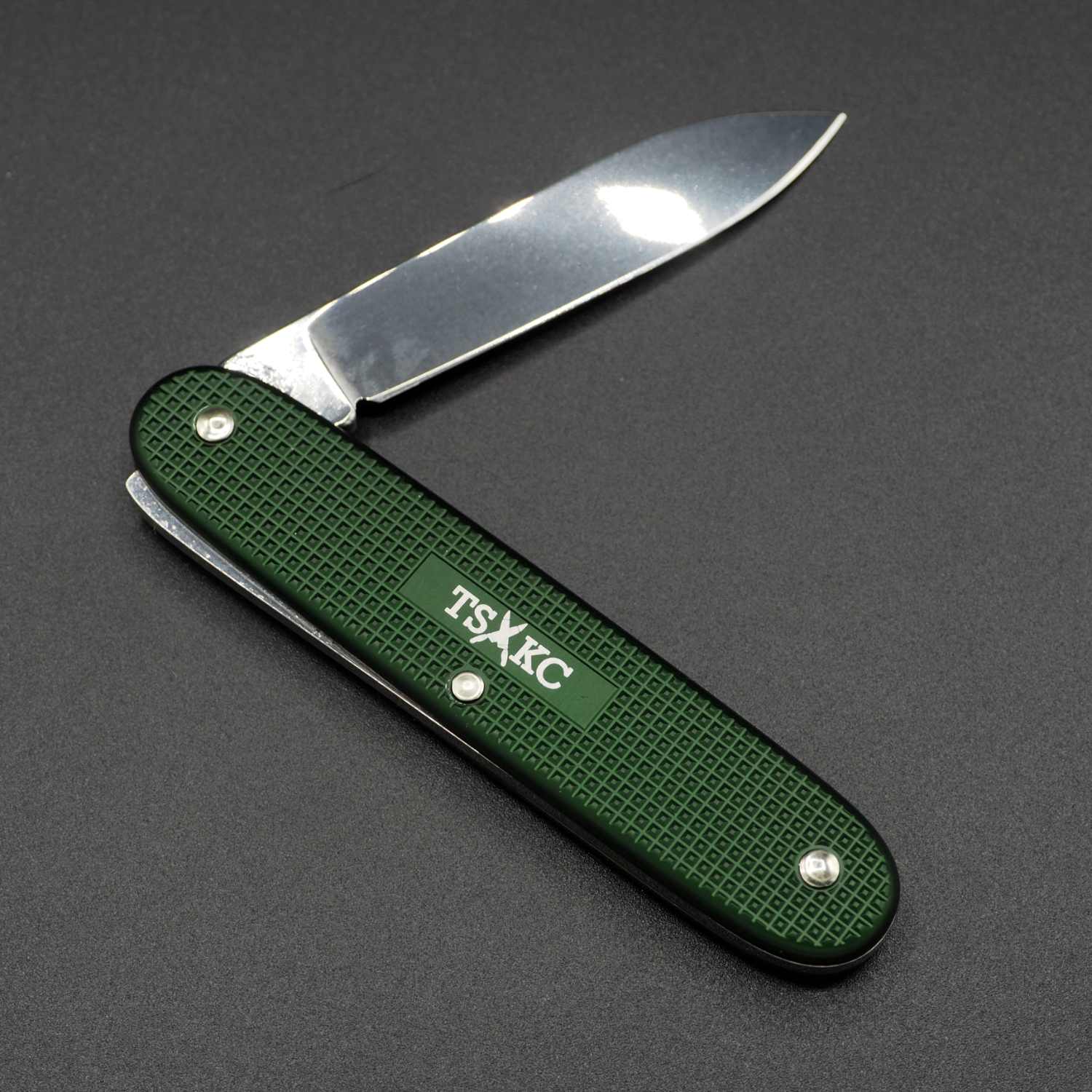 Green swiss clearance army knife