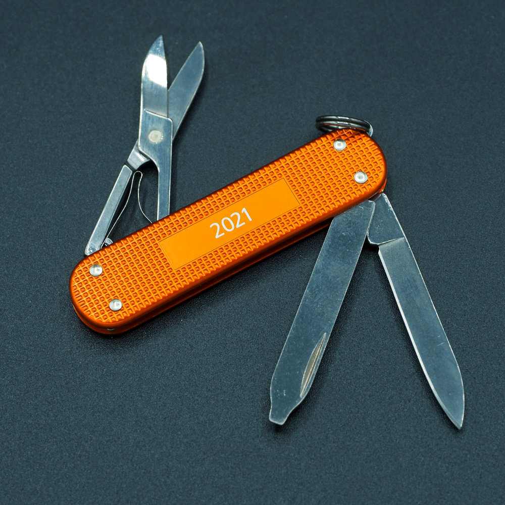 Orange Swiss Army Knife